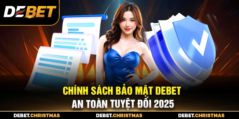Chính sách bảo mật Debet - Công nghệ mã hóa hiện đại Chính sách bảo mật Debet - Công nghệ mã hóa hiện đại